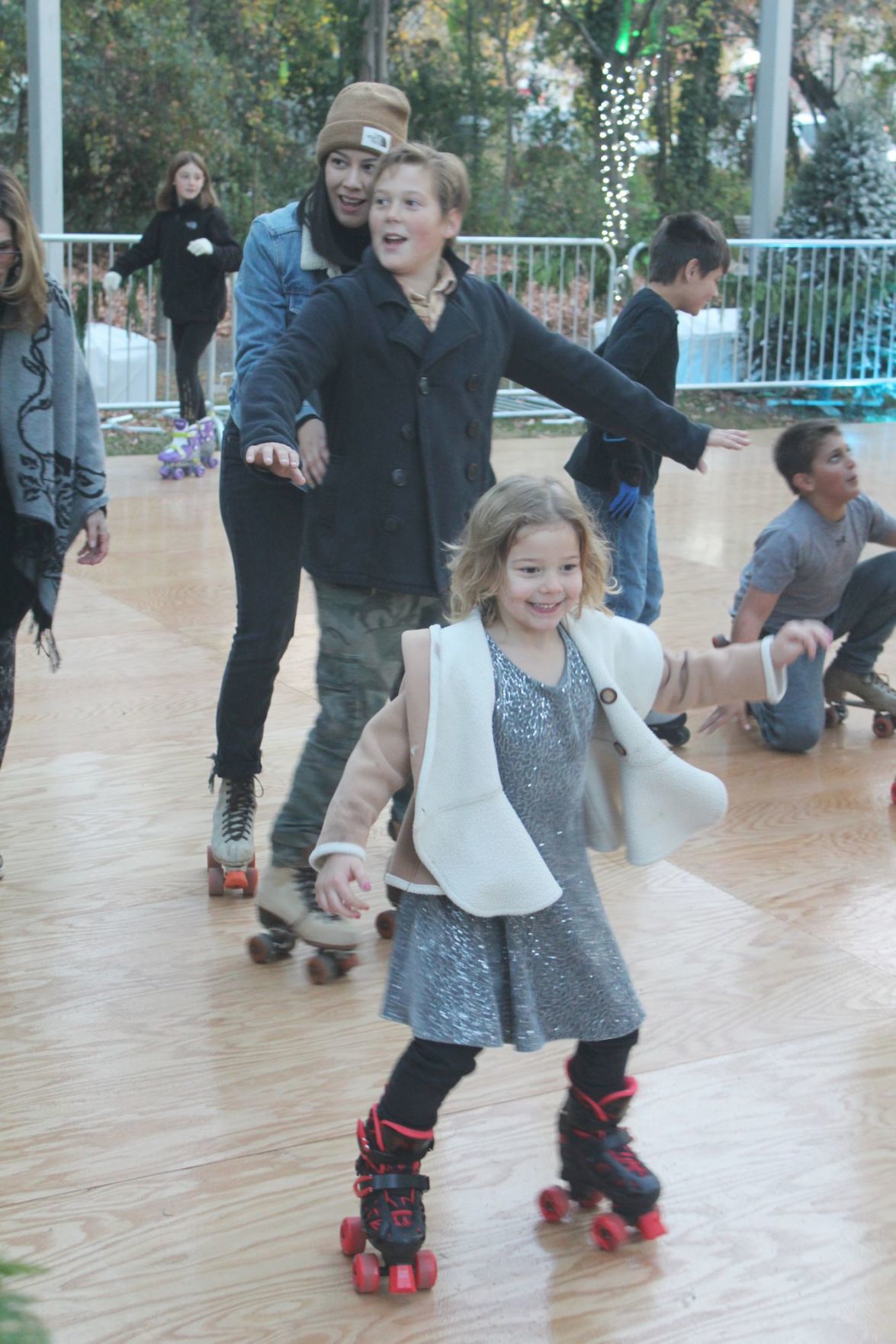 St. Helena Winter Wonderland Roller Rink 2019